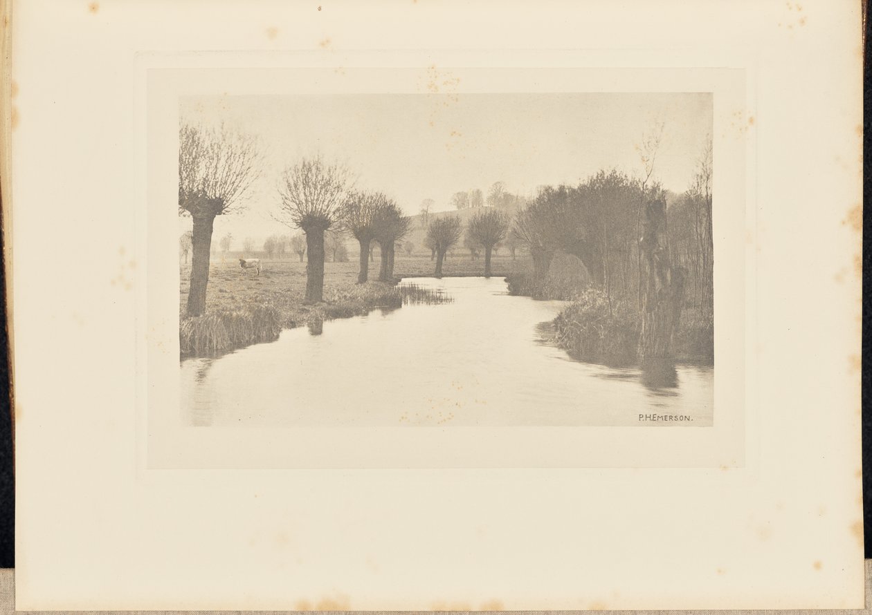 Desembocadura del río Ceniza de Peter Henry Emerson