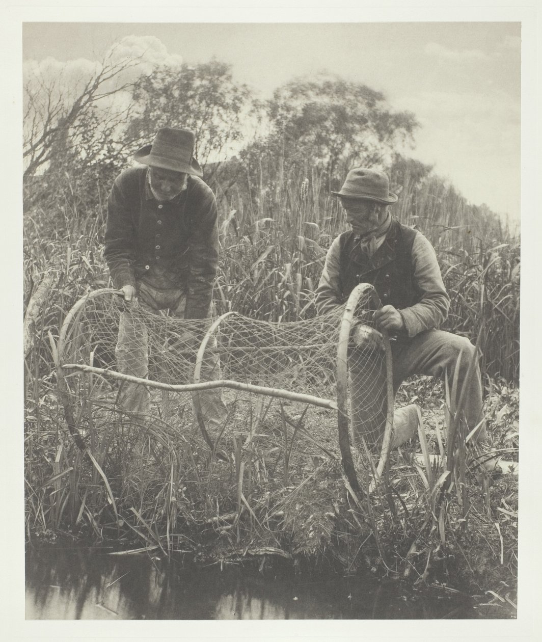 Montaje de la red de proa de Peter Henry Emerson