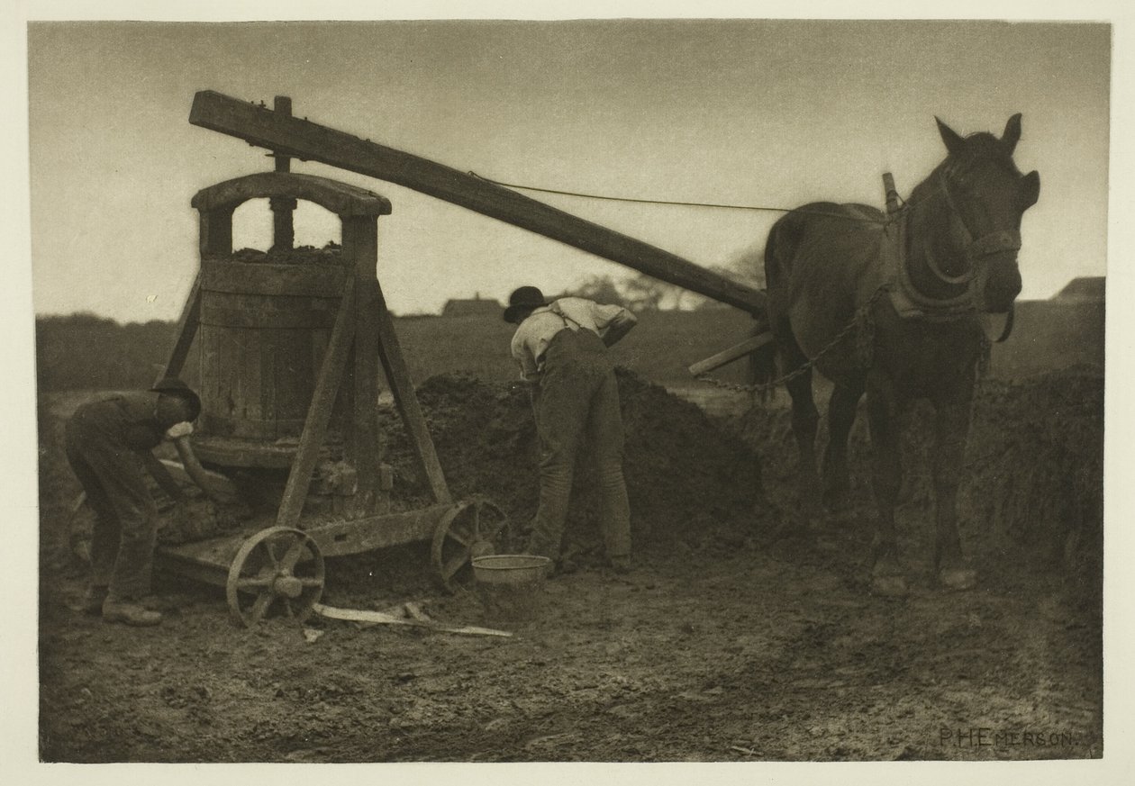 El molino de arcilla (Norfolk) de Peter Henry Emerson