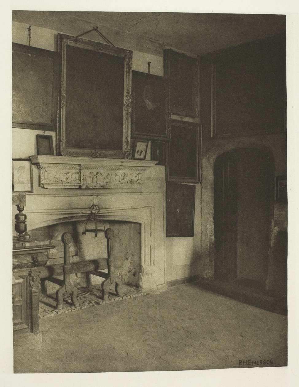 La habitación del conspirador, Old Rye House de Peter Henry Emerson