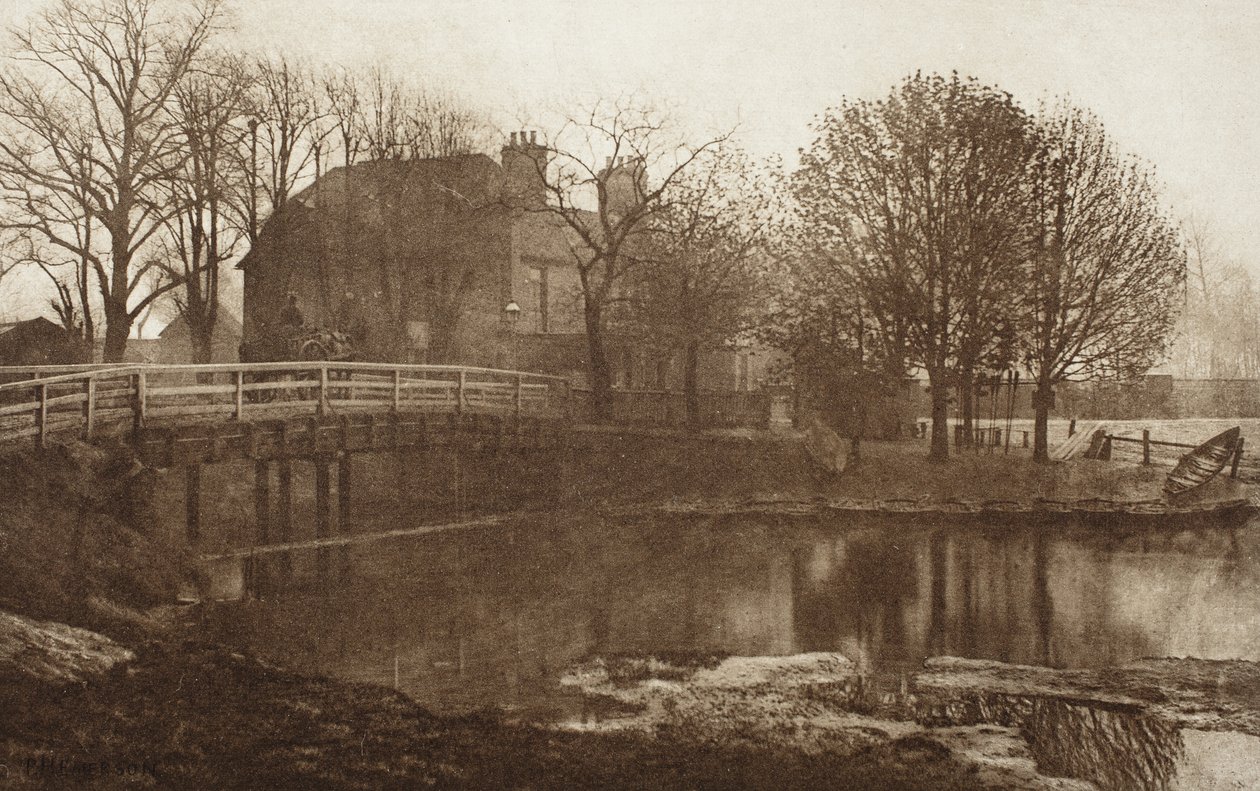 La posada del transbordador, Tottenham de Peter Henry Emerson