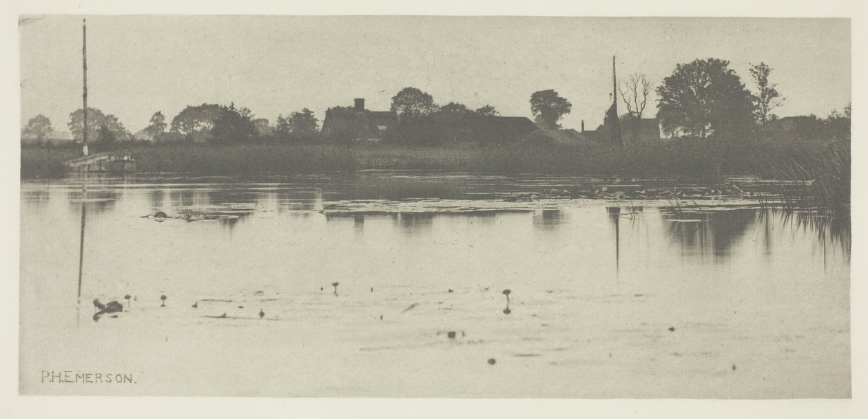 El borde del lago de Peter Henry Emerson
