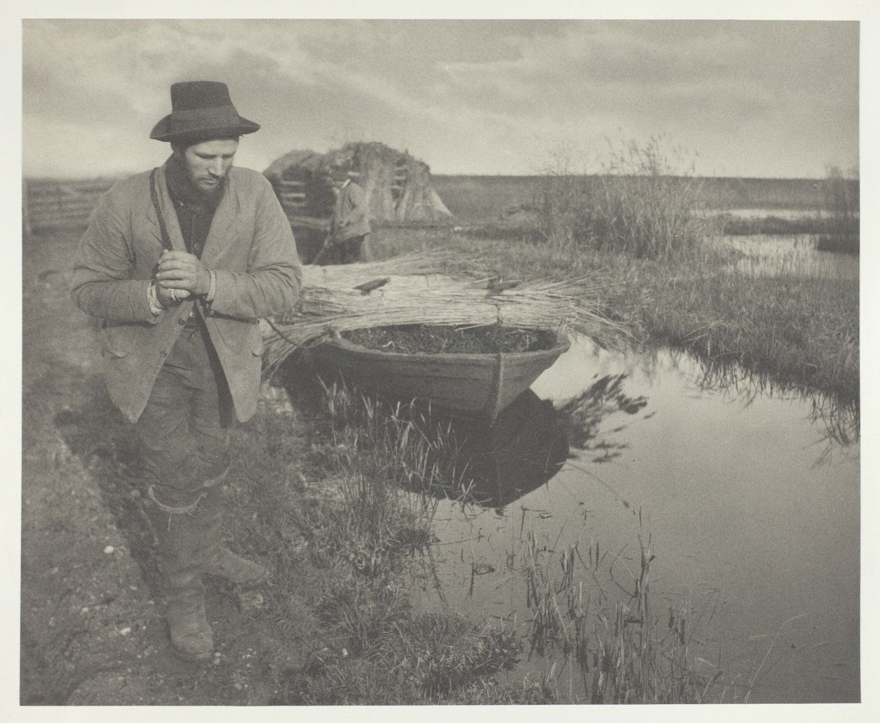 Remolcando el junco de Peter Henry Emerson