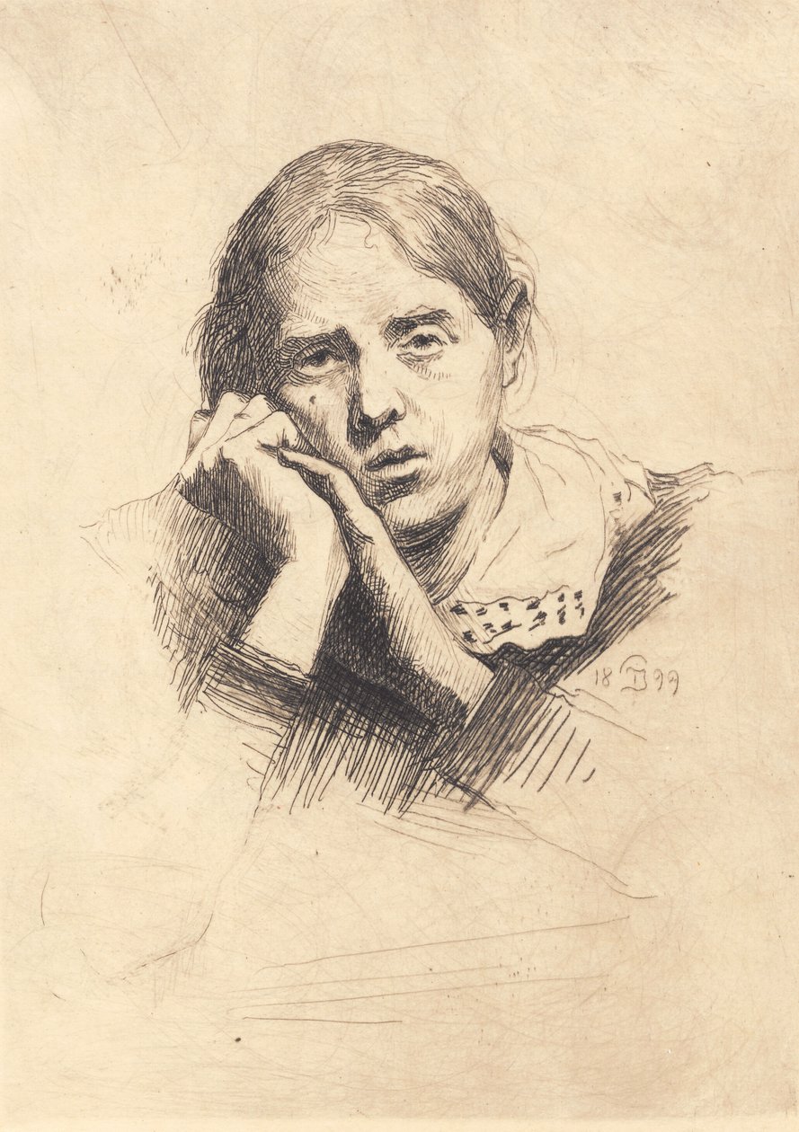 Retrato de mi esposa de Peter Vilhelm Ilsted