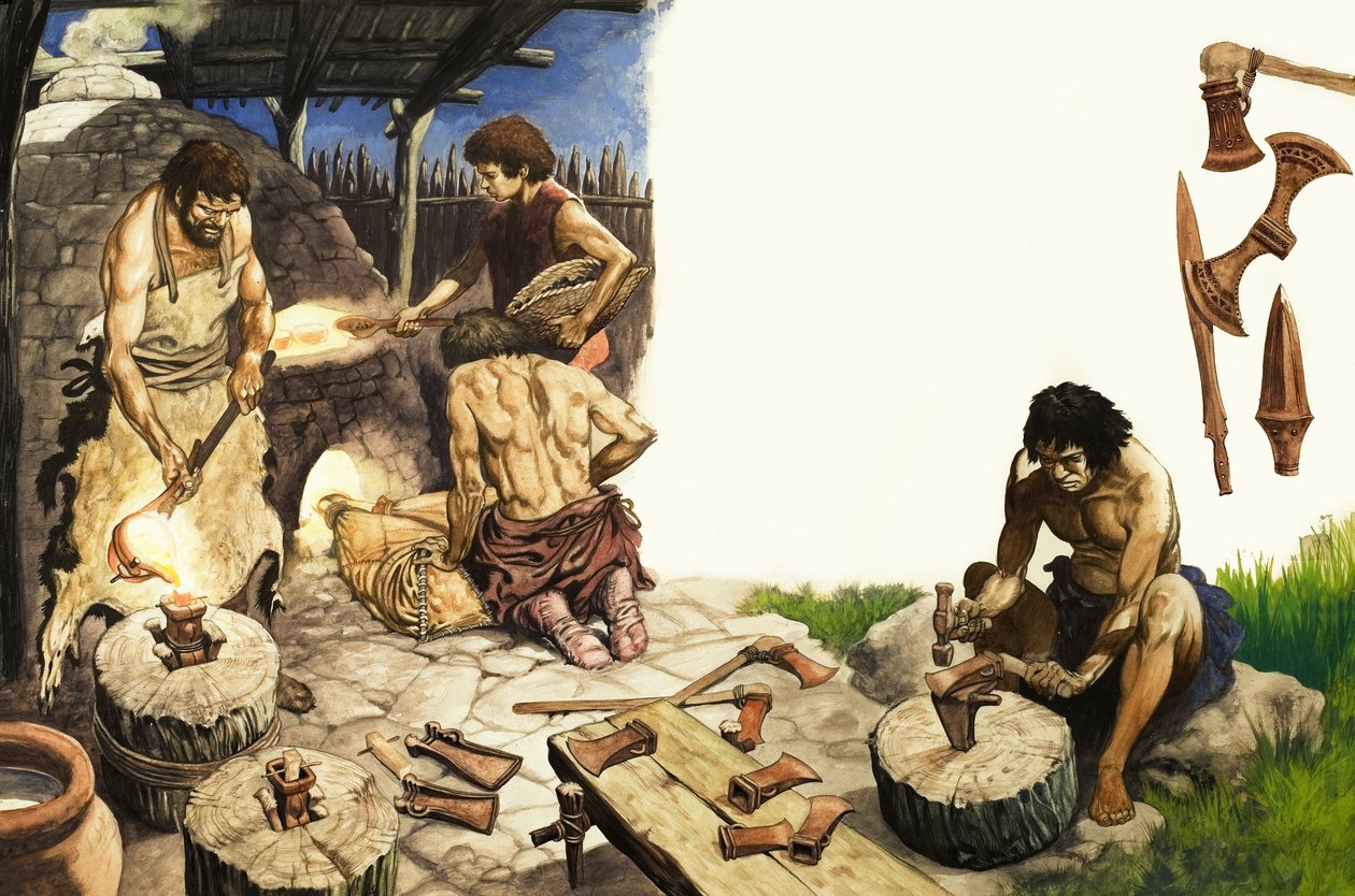 La Edad de Bronce, ilustración de "Tesoro de Peter Jackson
