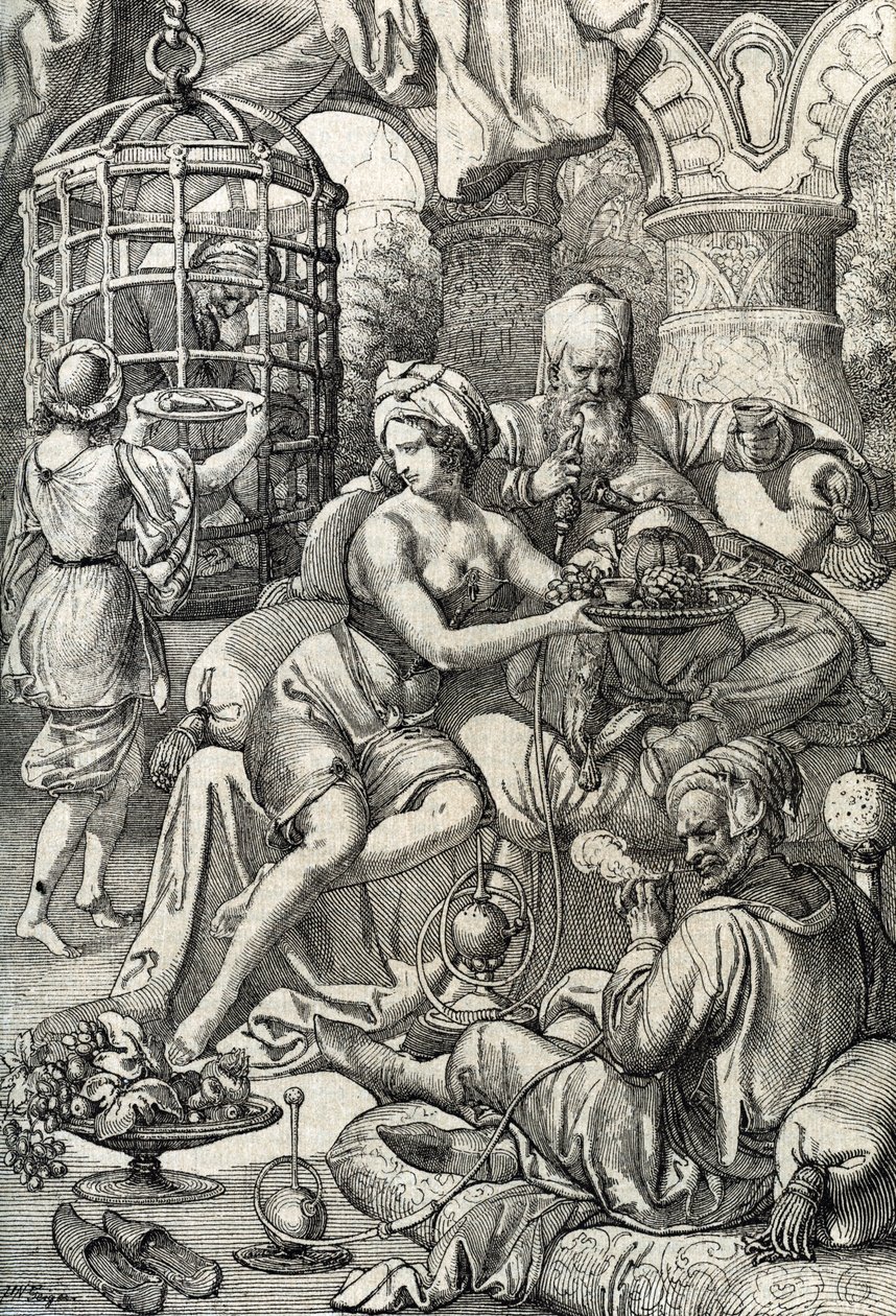 Sultán Bayezid I (o Bajazet de Peter Johann Nepomuck Geiger