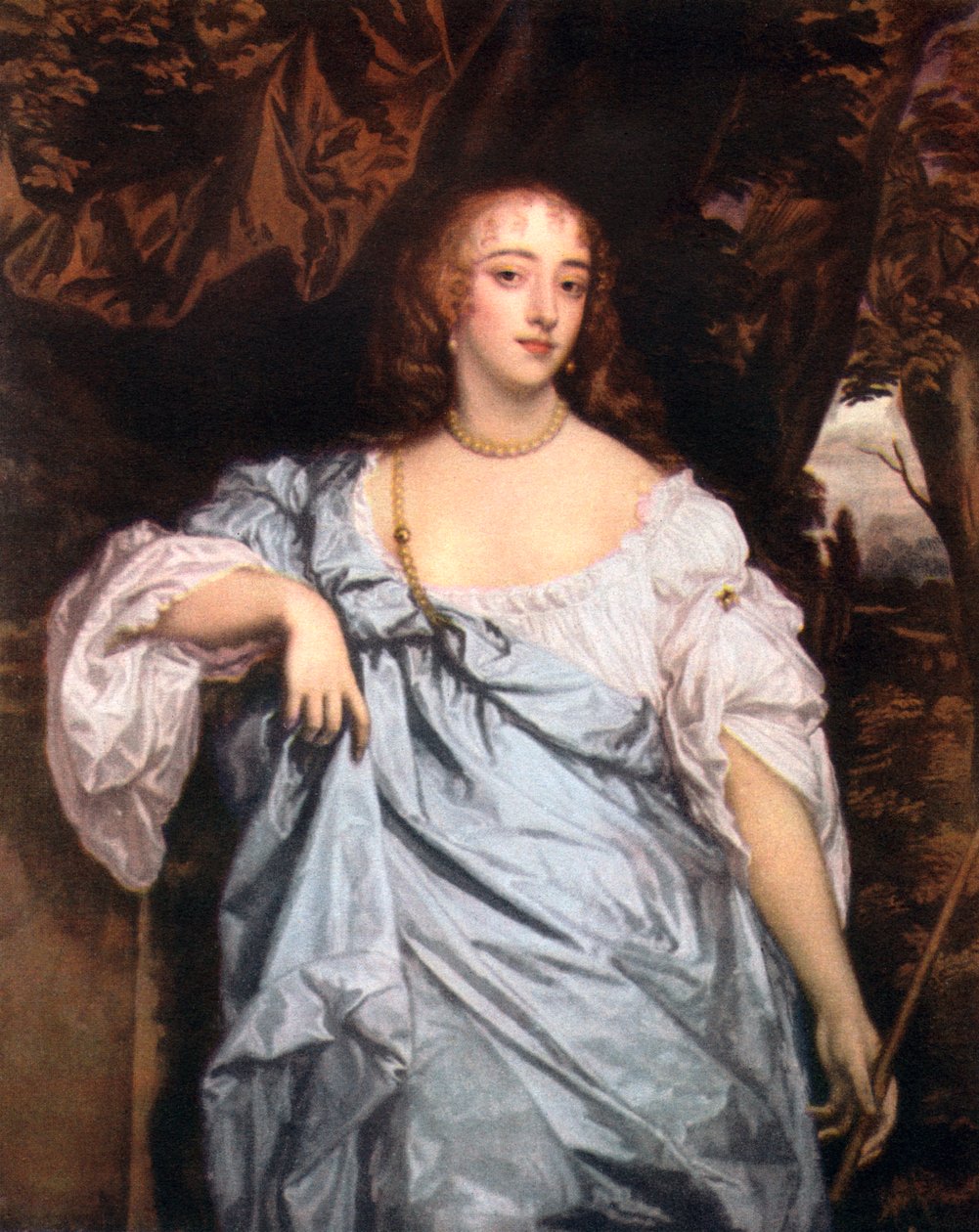 Elizabeth Bagot, condesa de Falmouth, c1670s de Peter Lely