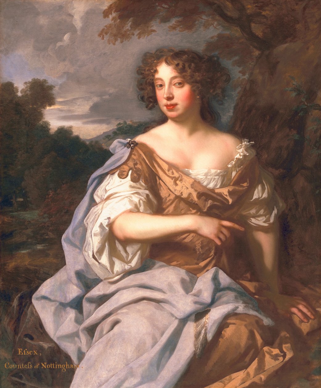 Lady Essex Finch, luego Condesa de Nottingham, c.1675 de Peter Lely