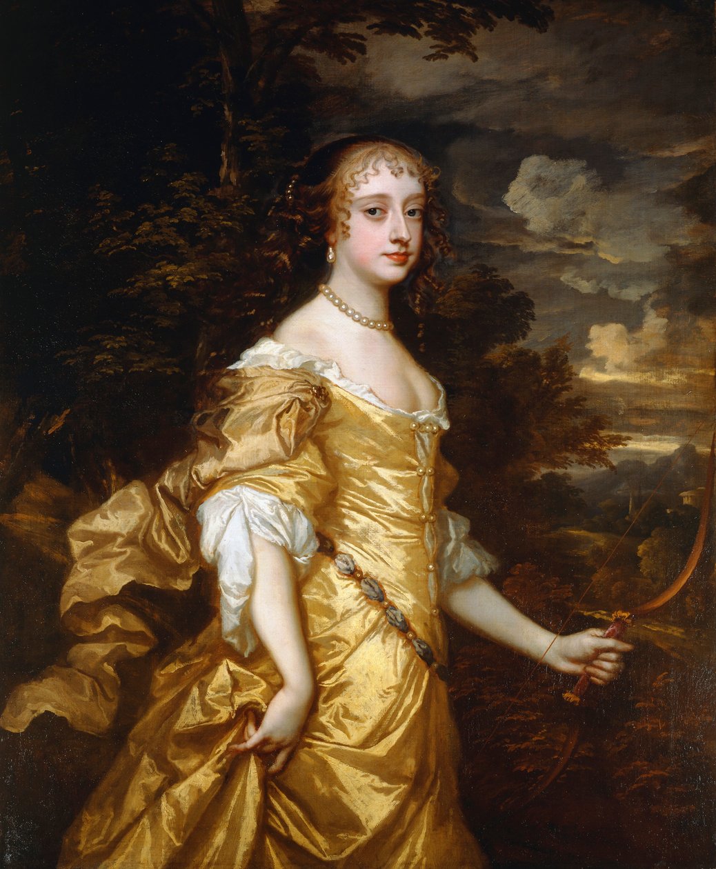 Retrato de Frances Theresa Stuart, duquesa de Richmond y Lennox (1648-1702) de Peter Lely