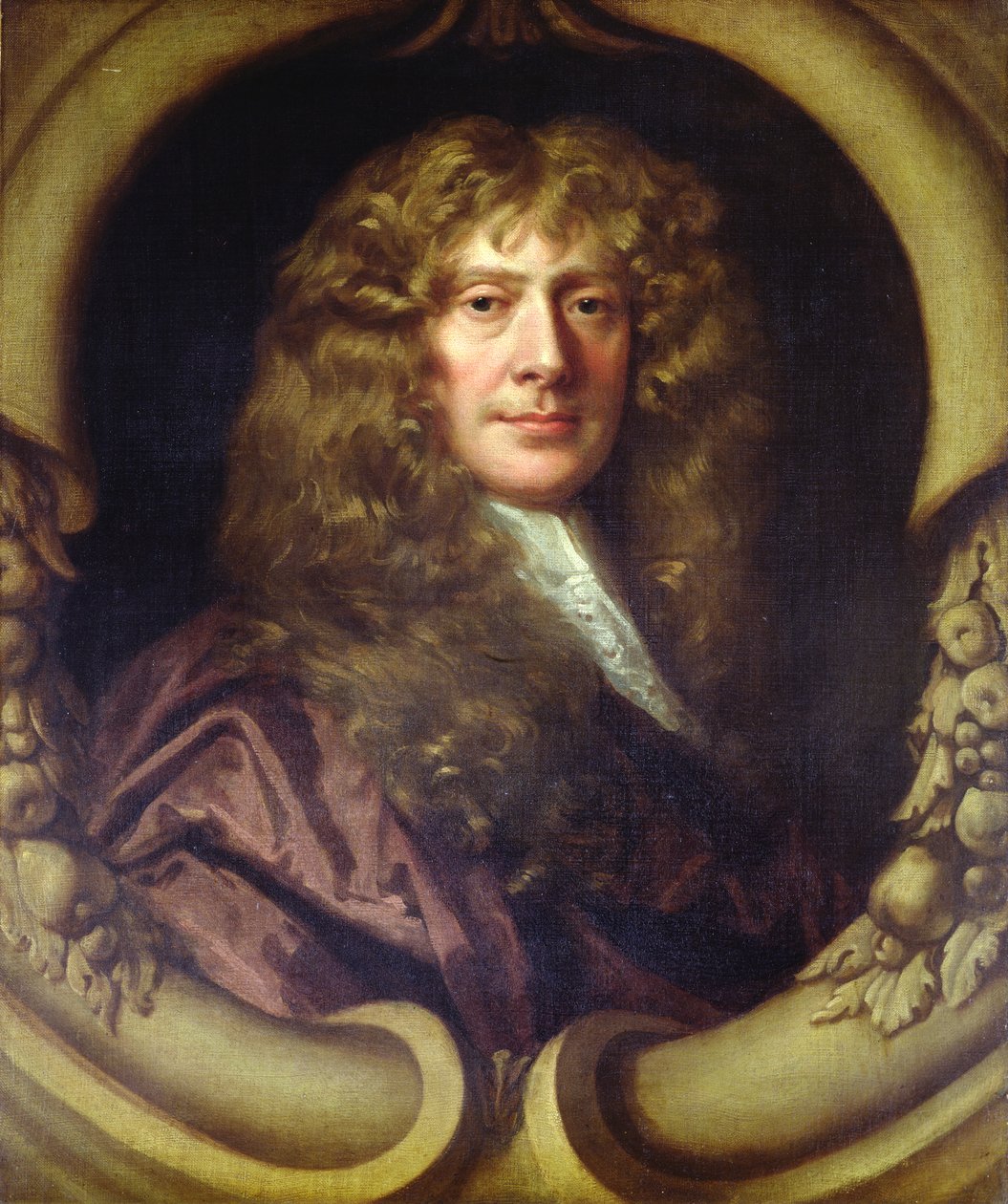 Retrato de caballero, c.1670 (óleo sobre lienzo) de Peter Lely