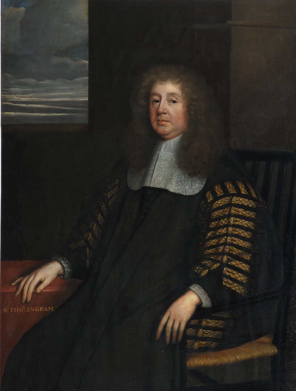 Sir Thomas Ingram, Canciller del Ducado de Lancaster de Peter Lely