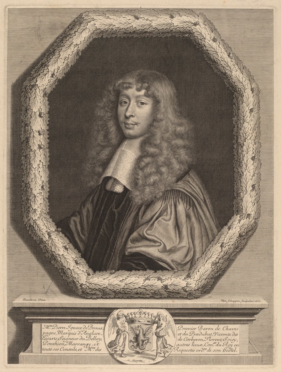 Pierre Ignace de Braux de Peter Ludwig van Schuppen after Henri Beaubrun