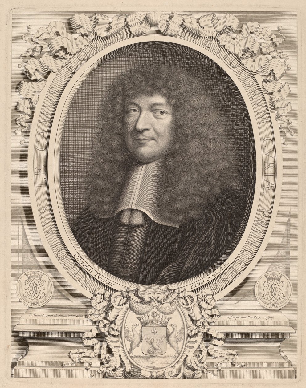 Nicolas Le Camus de Peter Ludwig van Schuppen after Pieter