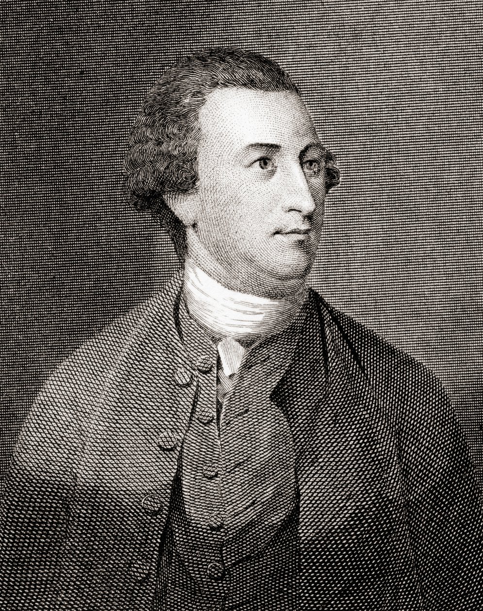 William Paca, Padre Fundador y firmante de la Declaración de Independencia (grabado) de Peter Maverick