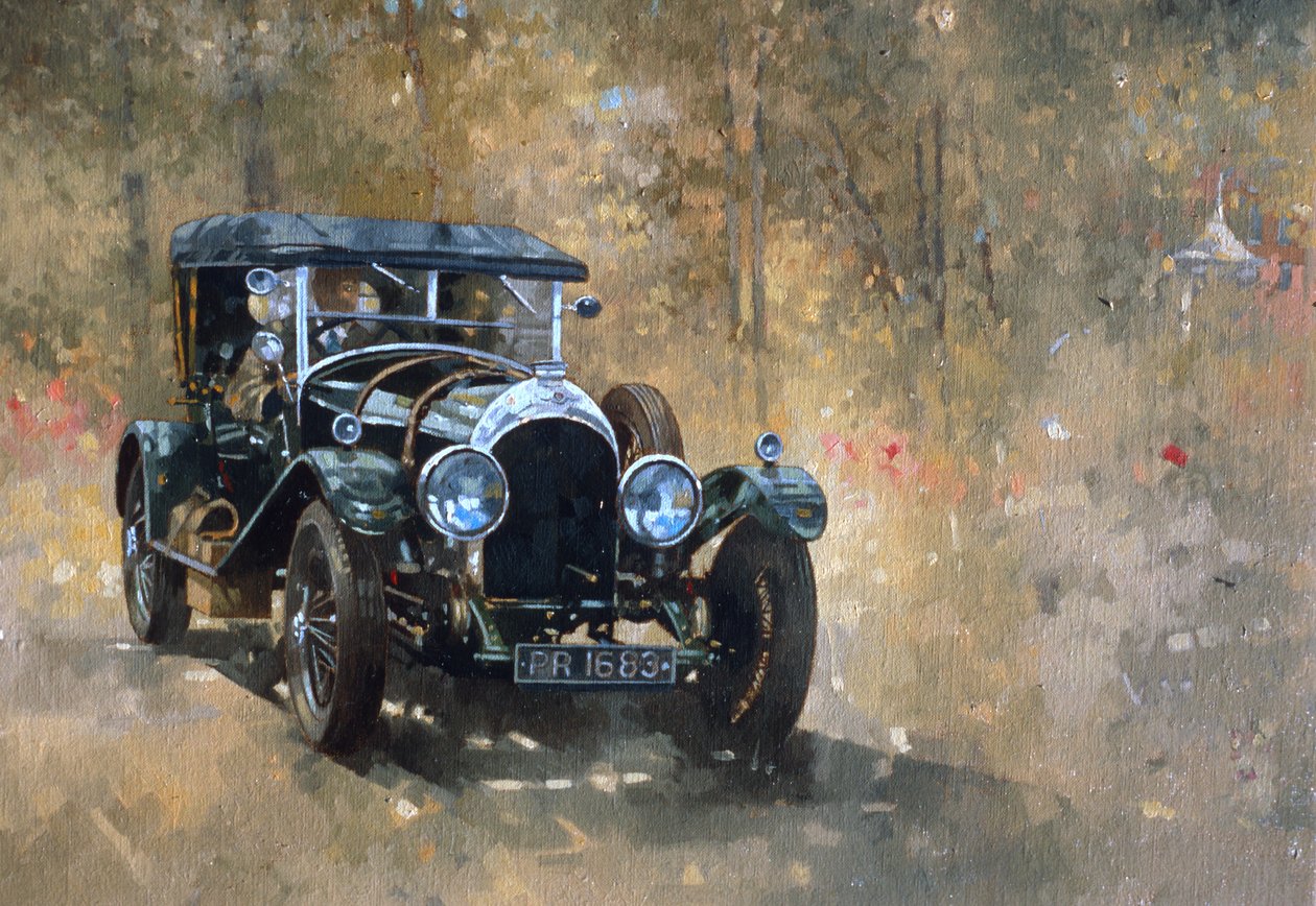 Bentley de 3 litros en Cottesbrooke de Peter Miller