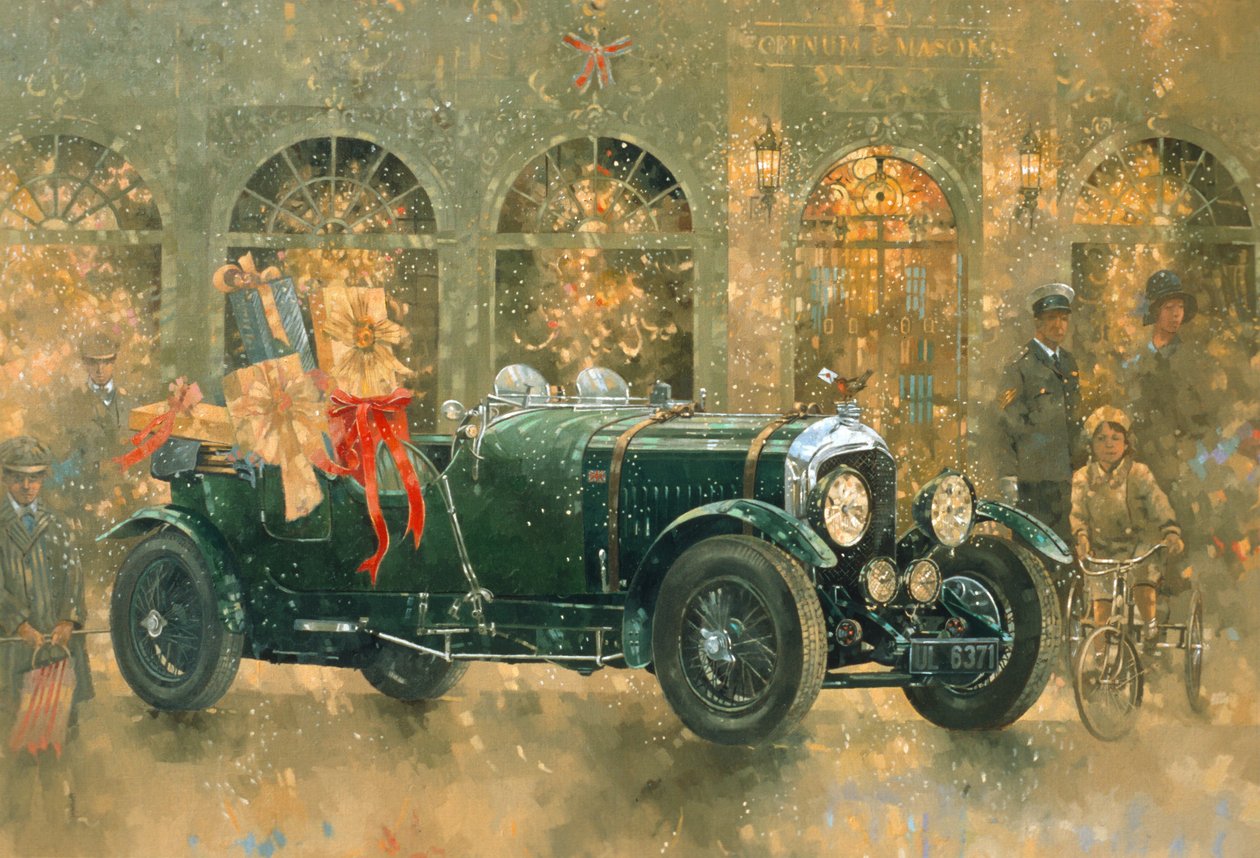 Navidad en Fortnum y Mason de Peter Miller