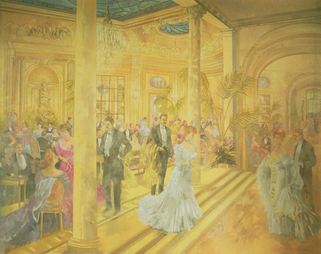 Corte de Palmas - Invierno en el Ritz de Peter Miller