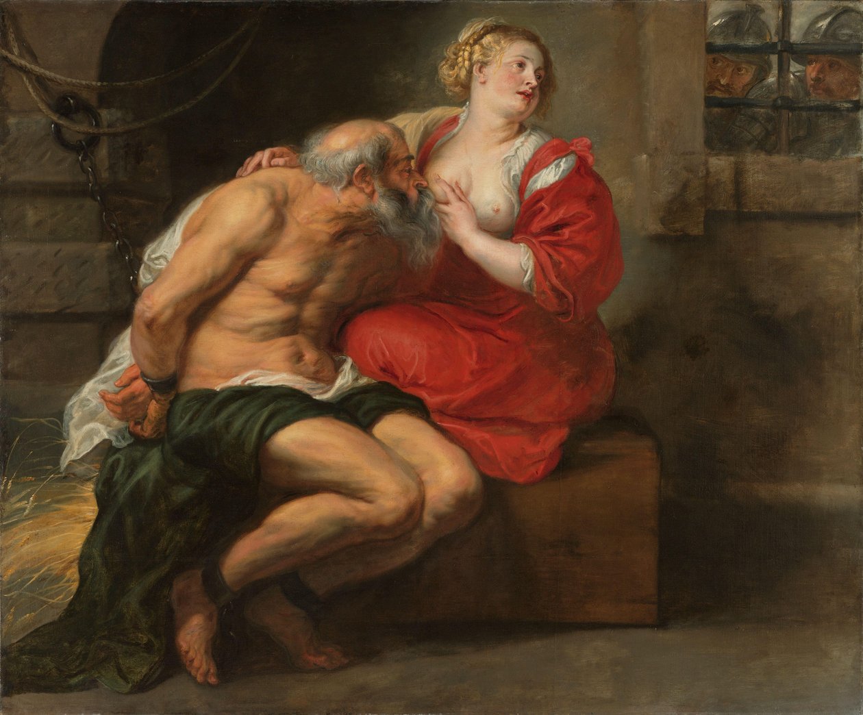 Cimon y Pero de Peter Paul Rubens (workshop of)
