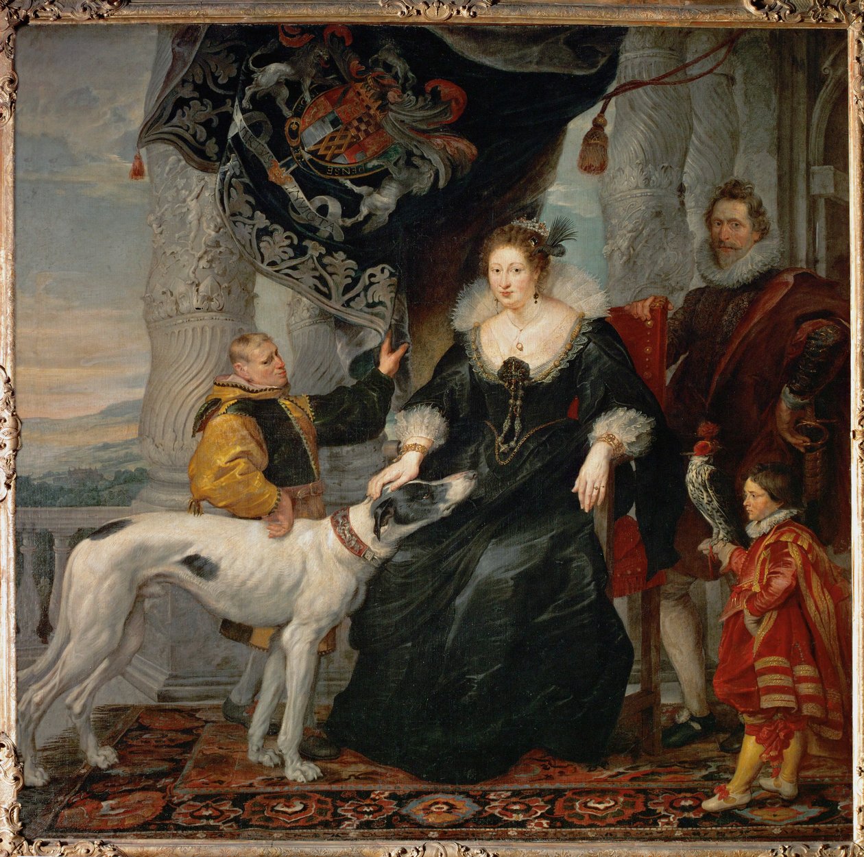 Alathea Talbot, Condesa de Shrewsbury (pintura sobre lienzo) de Peter Paul Rubens
