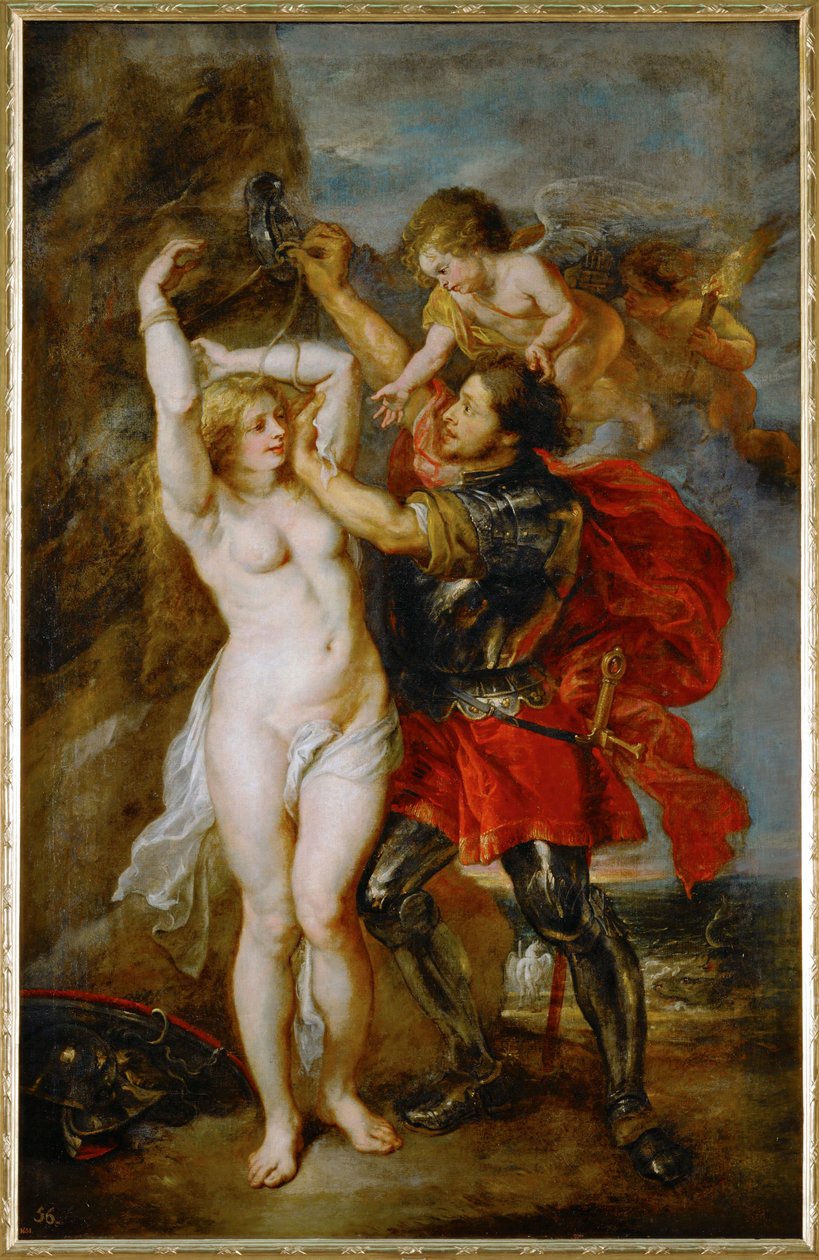 Andrómeda liberada por Perseo de Peter Paul Rubens