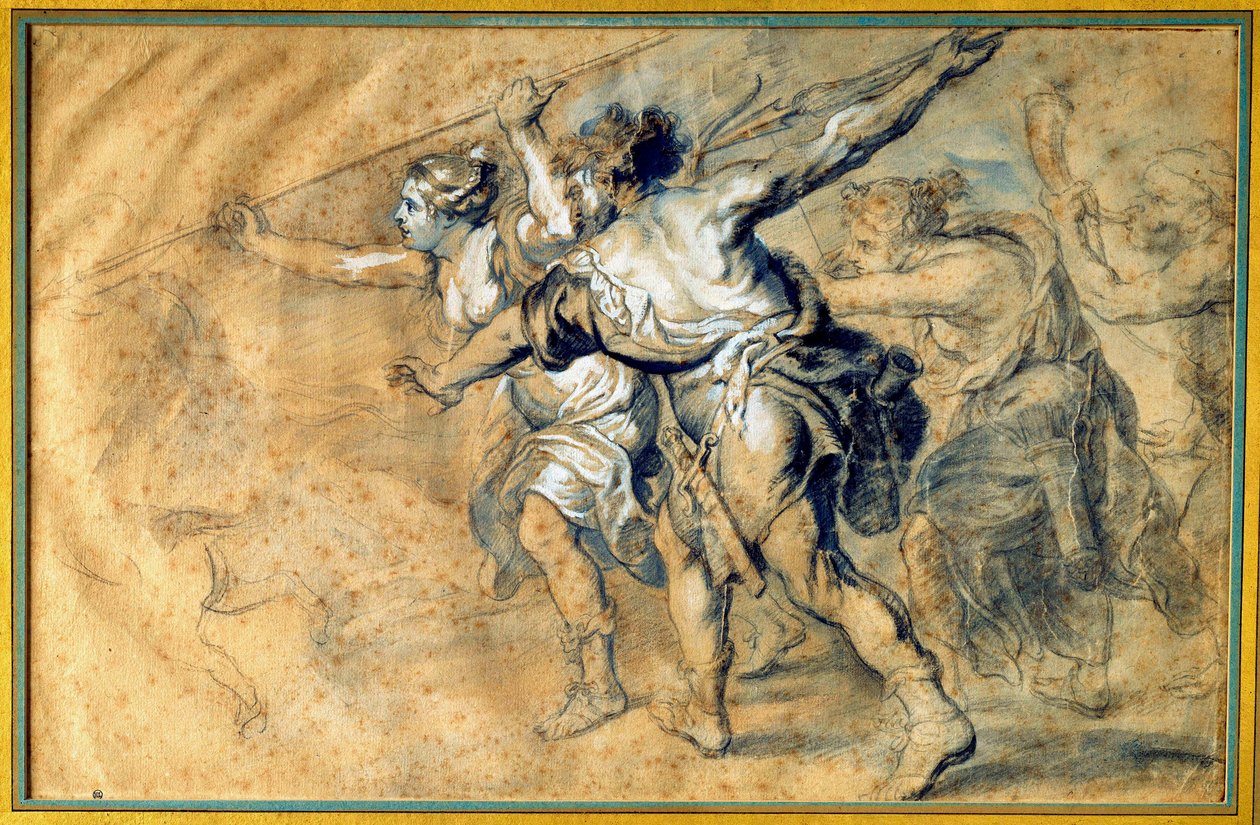 Atalante y Meleagro de Peter Paul Rubens