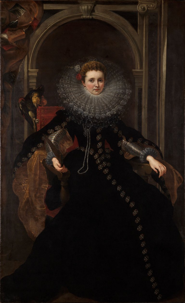 Retrato de Verónica Spinola Serra de Peter Paul Rubens