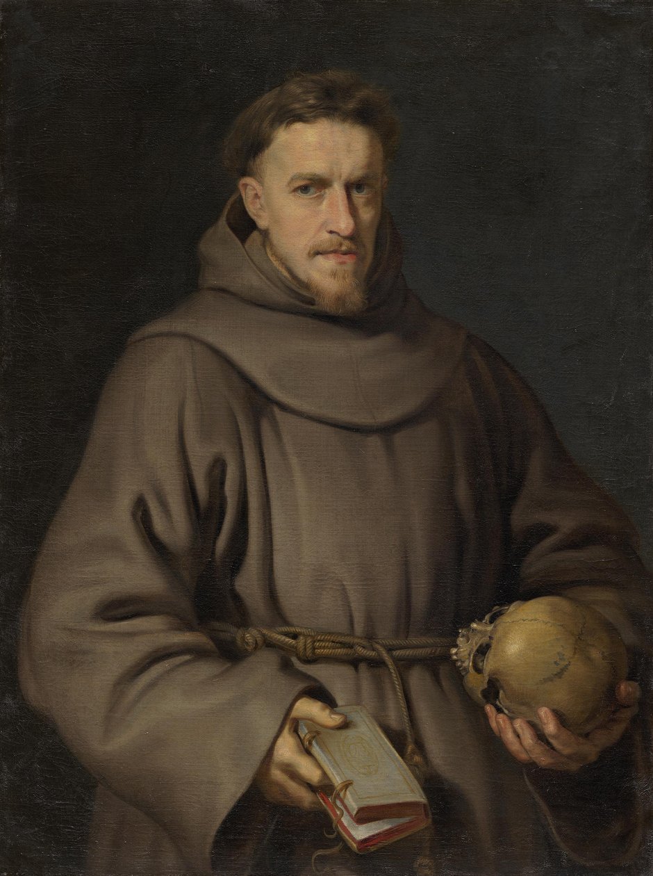 Retrato de un monje franciscano de Peter Paul Rubens