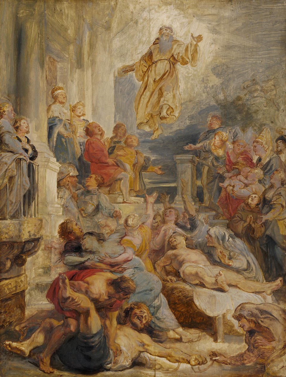 El milagro de san Francisco de Paula de Peter Paul Rubens