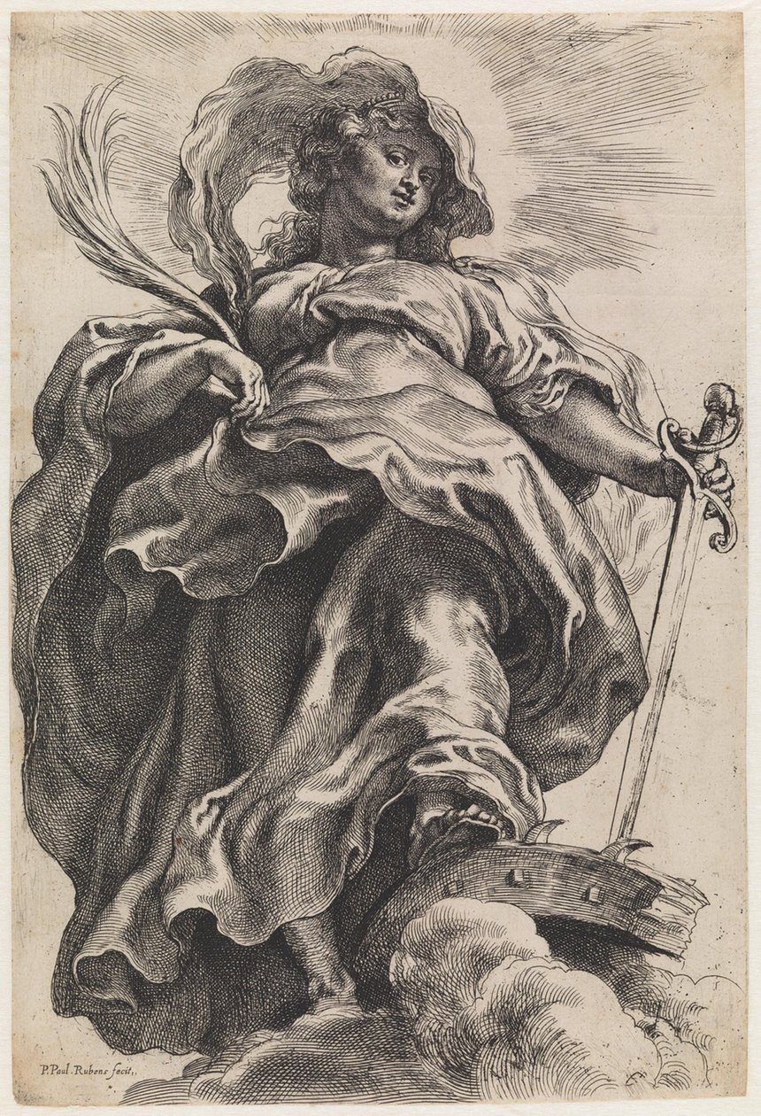 Santa Catalina de Peter Paul Rubens
