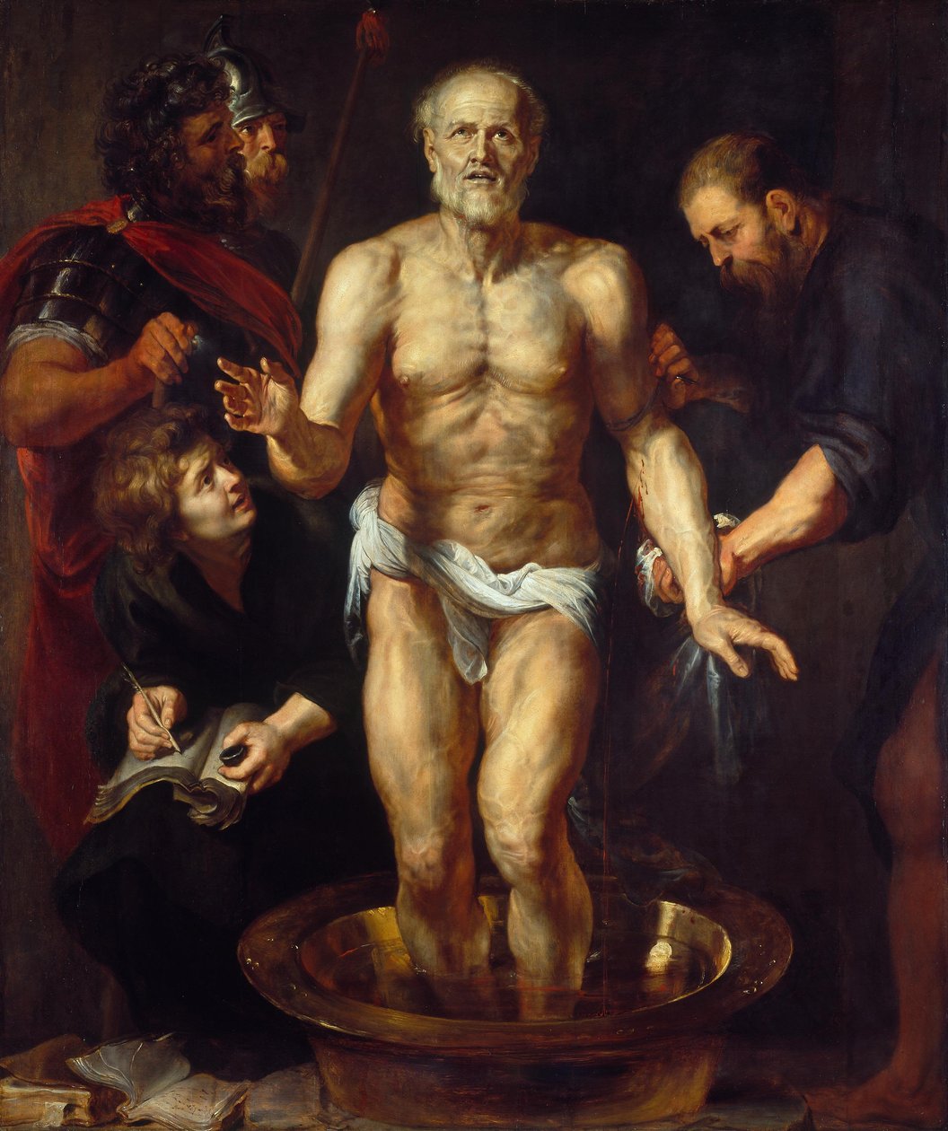 Séneca en su lecho de muerte de Peter Paul Rubens