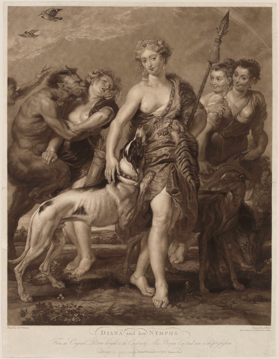 Diana cazando de Peter Paul Rubens