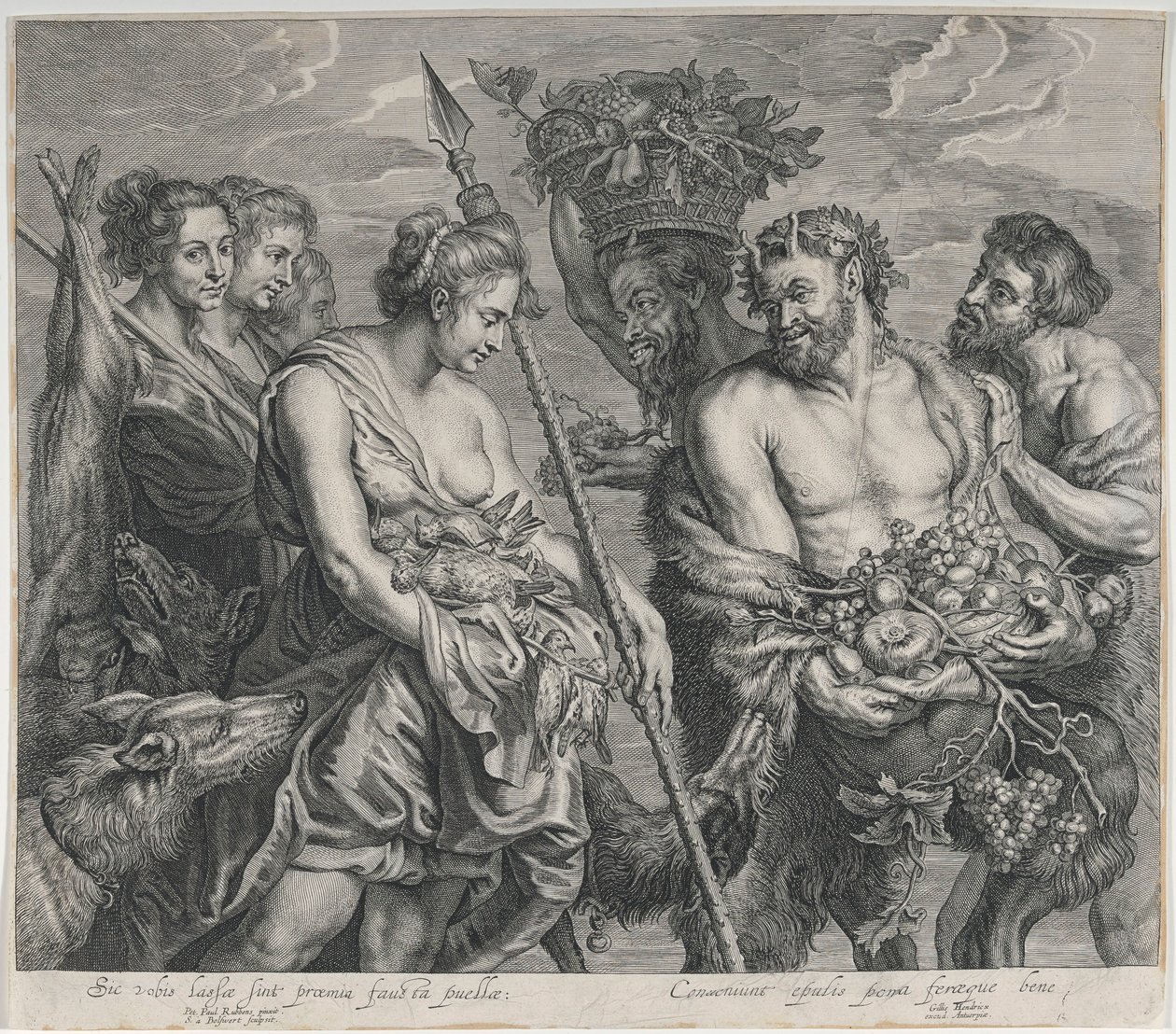 Diana, de vuelta de la caza de Peter Paul Rubens