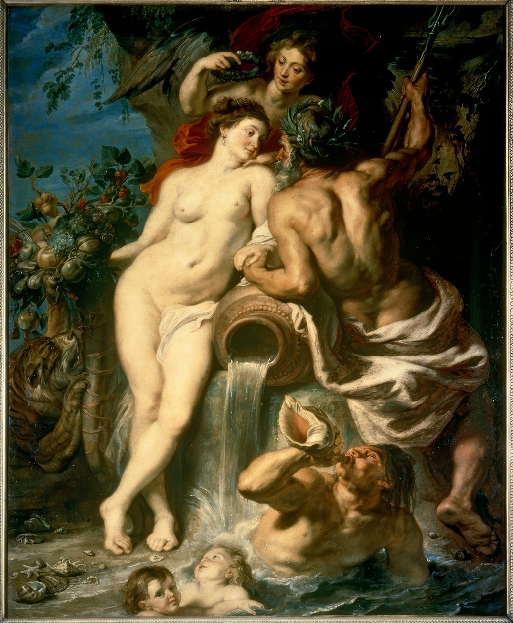 La unión del agua con la tierra de Peter Paul Rubens