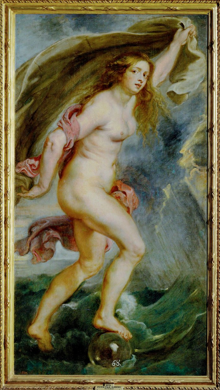 Fortuna, pintada para la Torre de La Parada (pintura sobre lienzo) de Peter Paul Rubens