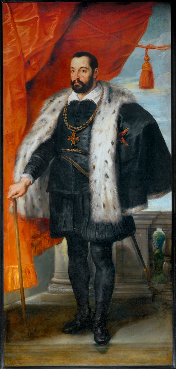 Francisco I de Médicis, Gran Duque de Toscana (pintura sobre lienzo) de Peter Paul Rubens