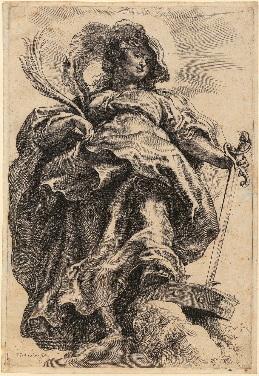 Santa Catalina de Peter Paul Rubens