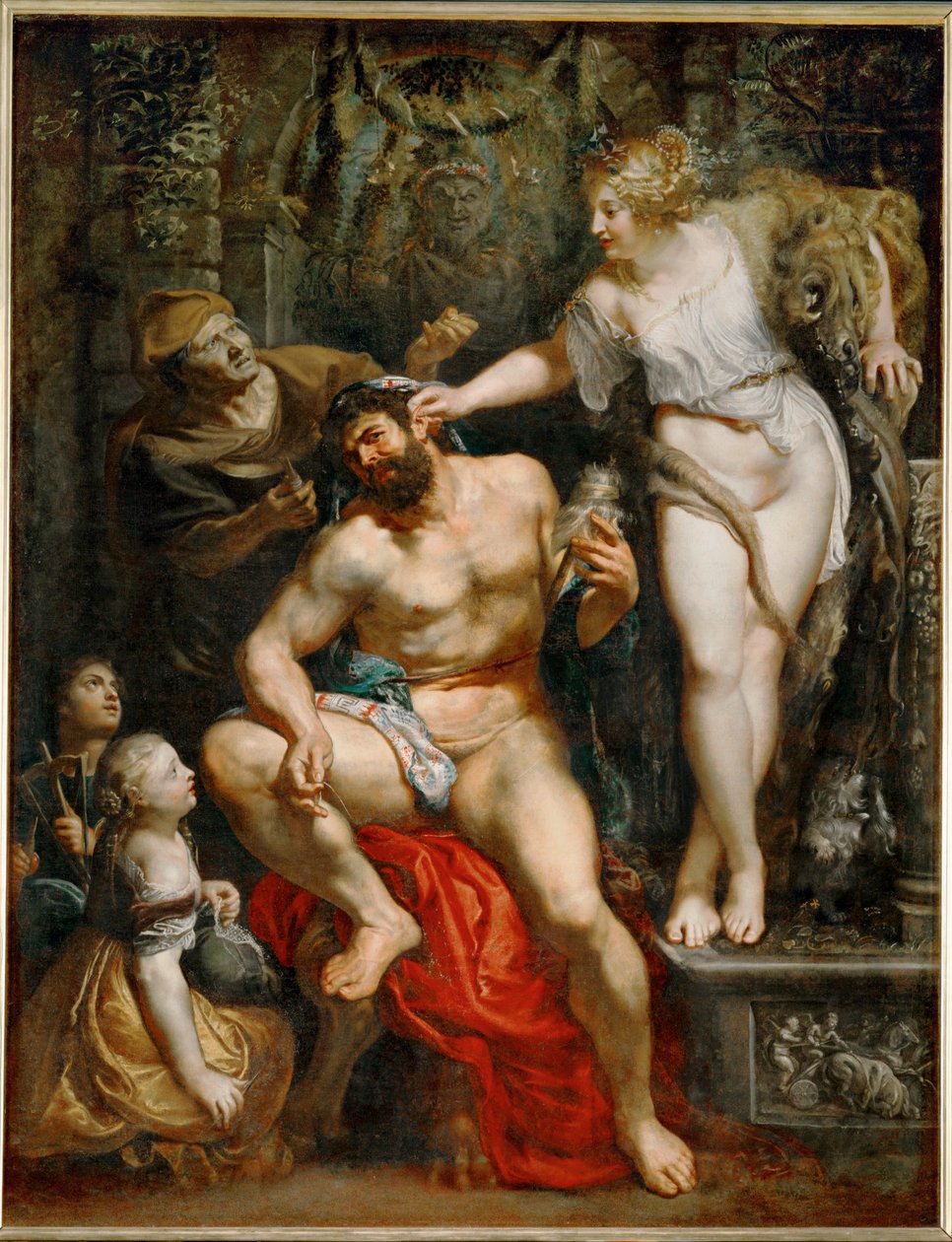 Hércules y Onfalia de Peter Paul Rubens