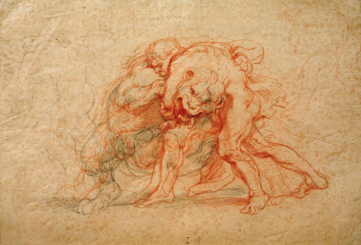 Hércules y el león de Nemea de Peter Paul Rubens