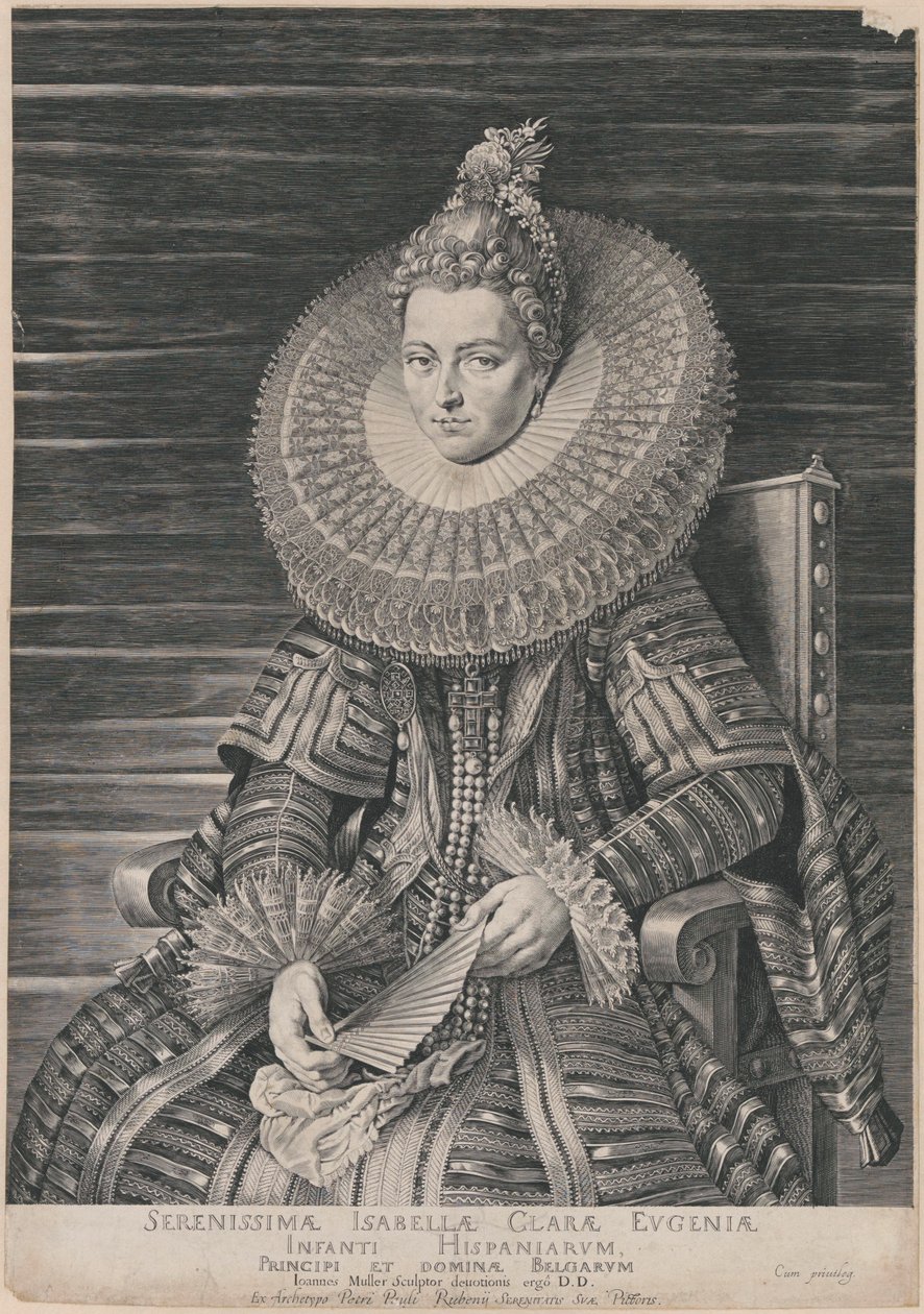 Isabel, infanta de España de Peter Paul Rubens