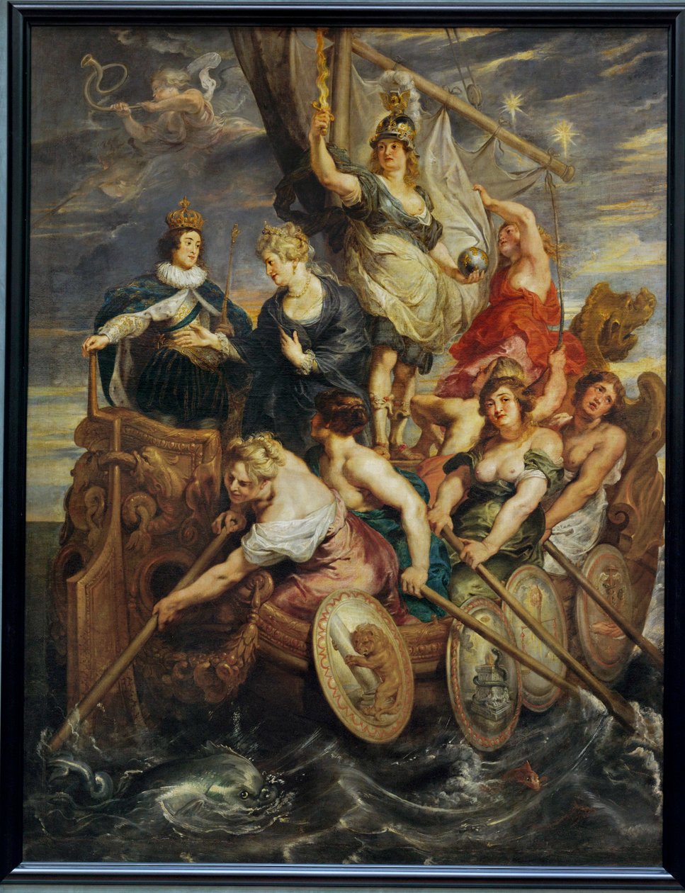 La mayoría de Luis XIII de Peter Paul Rubens