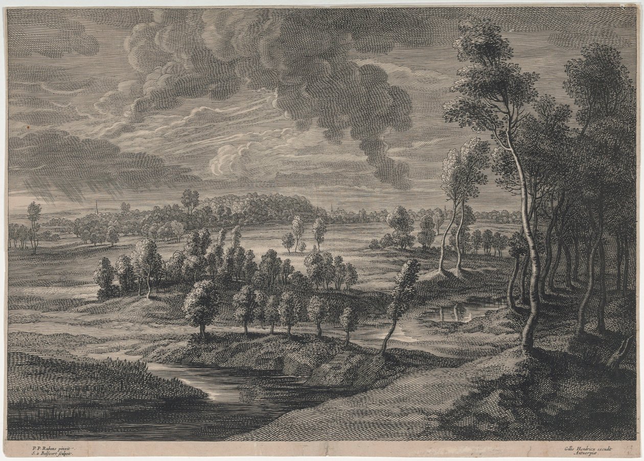 Paisaje de Peter Paul Rubens
