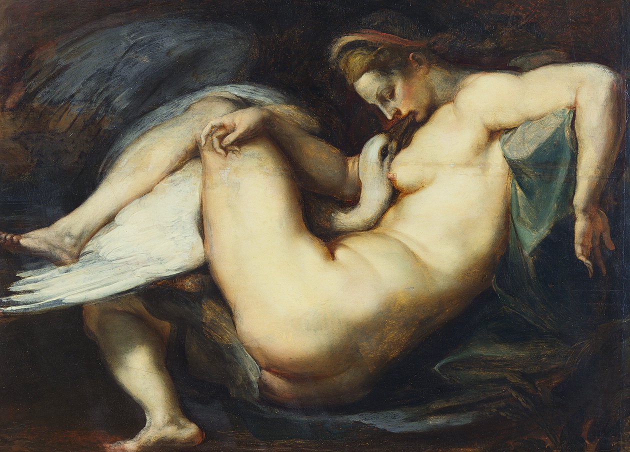 Leda y el Cisne de Peter Paul Rubens