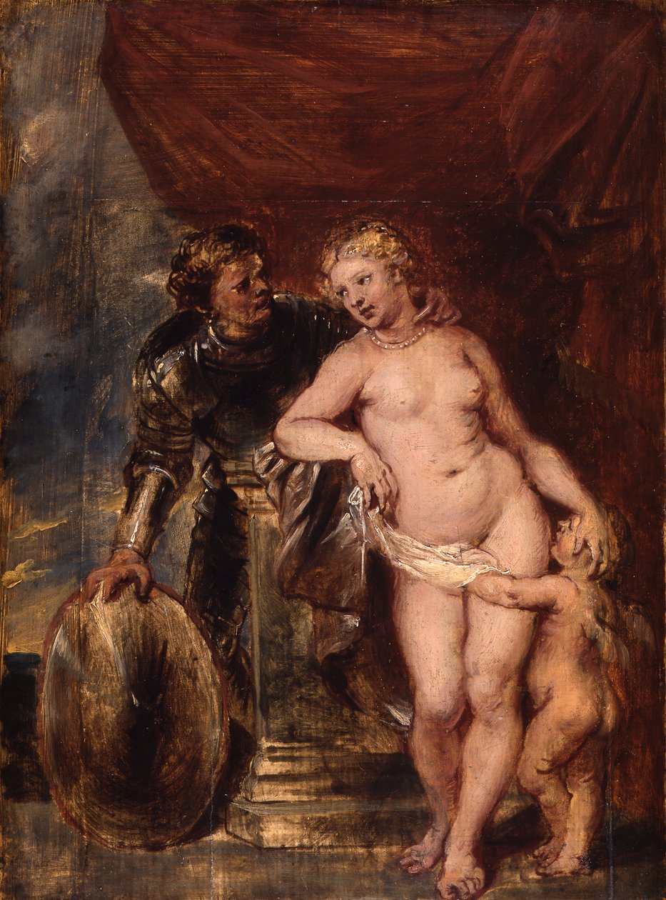 Marte, Venus y Cupido de Peter Paul Rubens