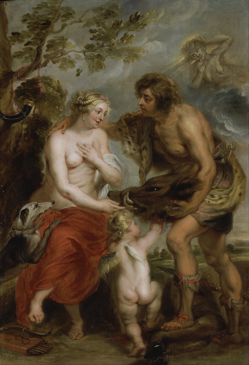 Meleagro y Atalanta de Peter Paul Rubens