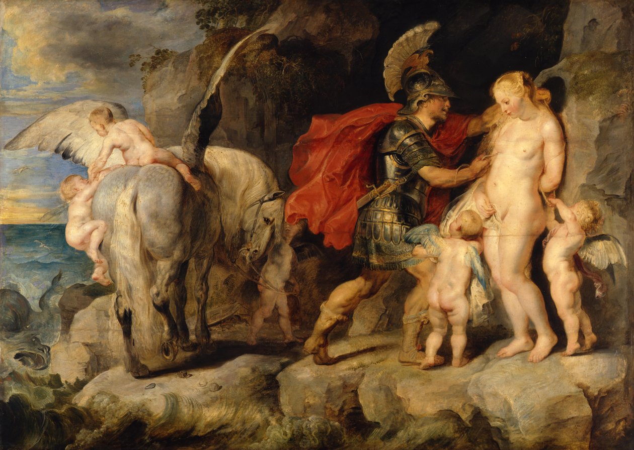 Perseo libera a Andrómeda de Peter Paul Rubens