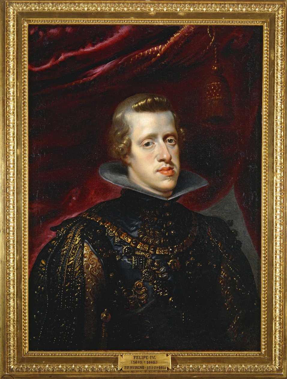 Felipe IV, Rey de España (pintura sobre lienzo) de Peter Paul Rubens
