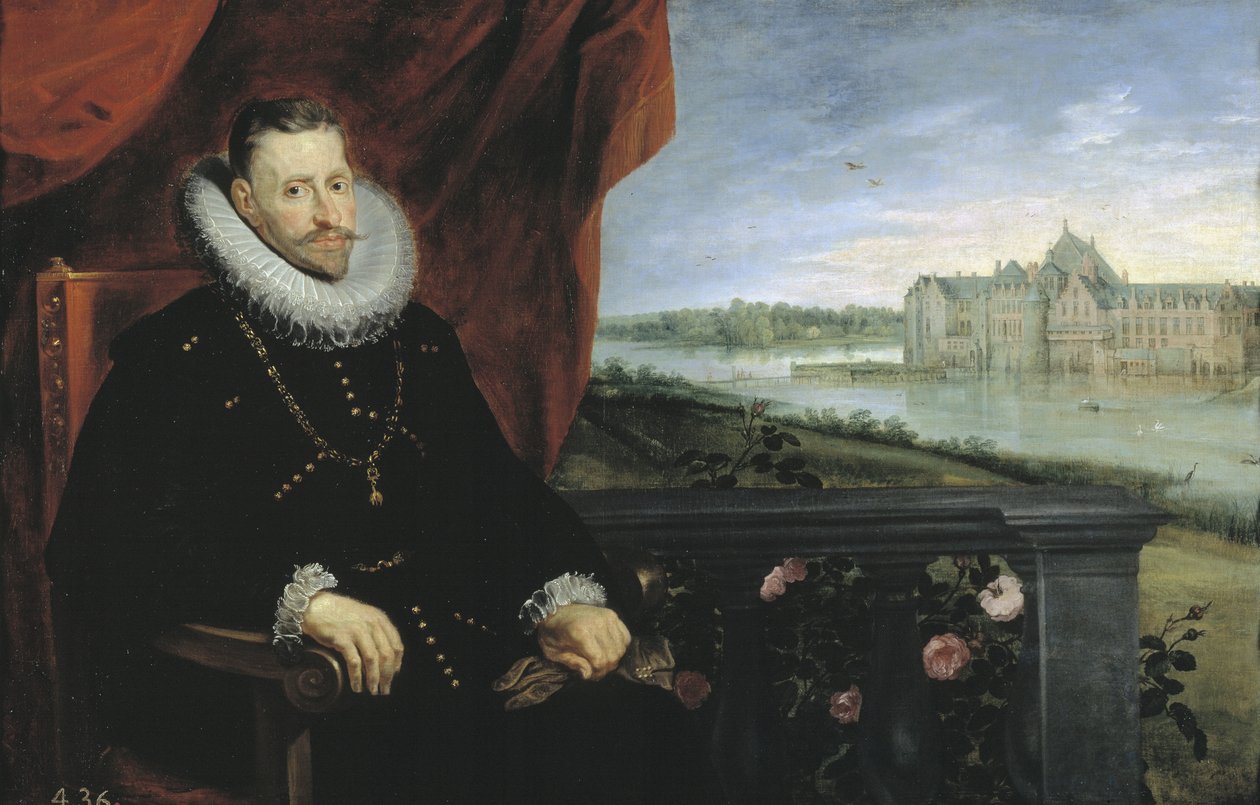 Retrato del Archiduque Alberto de Austria 1559-1621, Gobernador de los Países Bajos Españoles, c. 1615 de Peter Paul Rubens