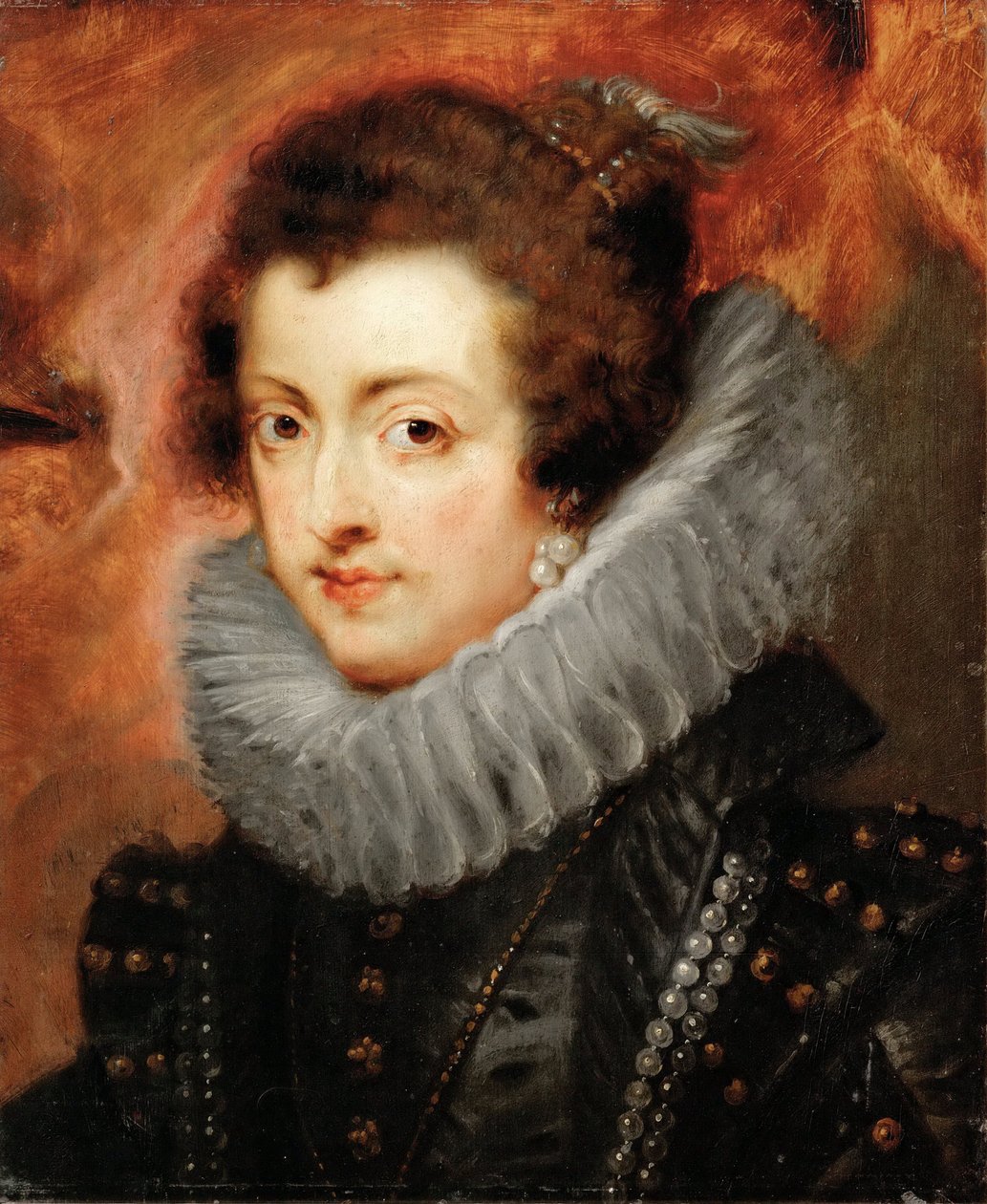 Retrato de Isabel de Francia (1602-1644), Reina consorte de España de Peter Paul Rubens