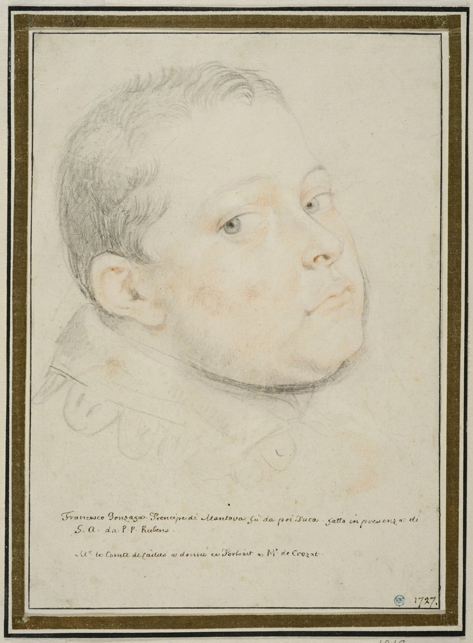 Retrato de Francesco Gonzaga de Peter Paul Rubens
