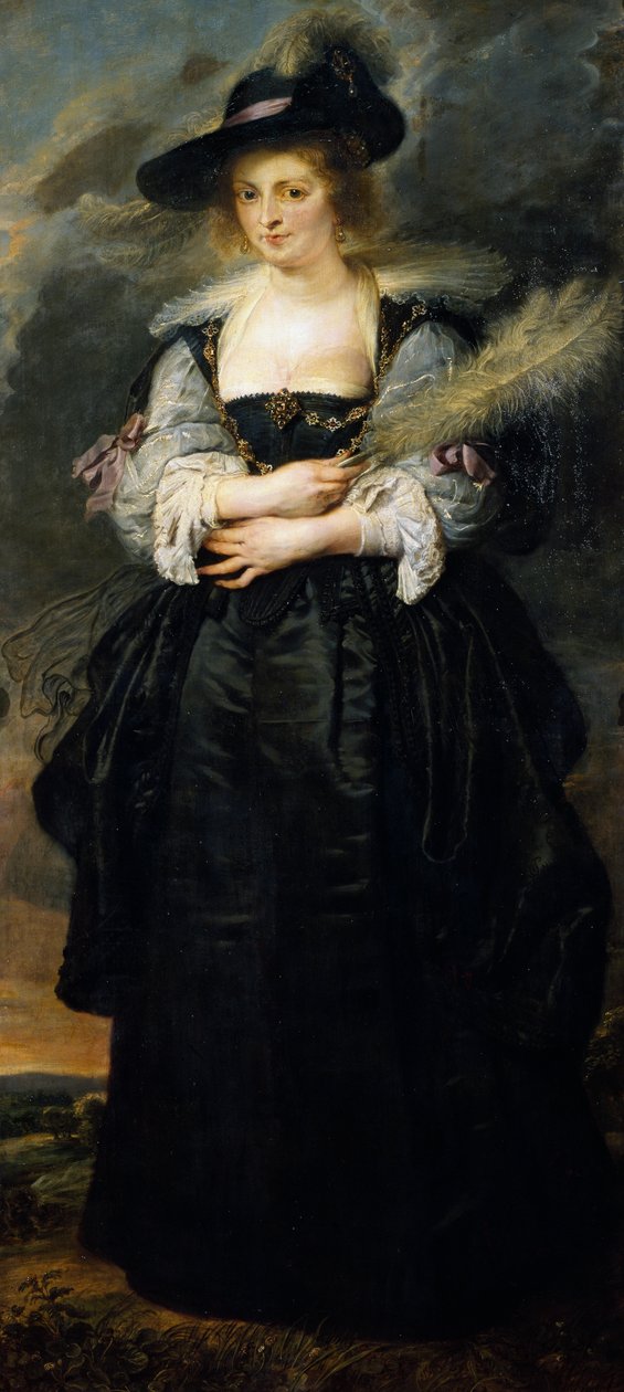 Retrato de Helene Fourment de Peter Paul Rubens